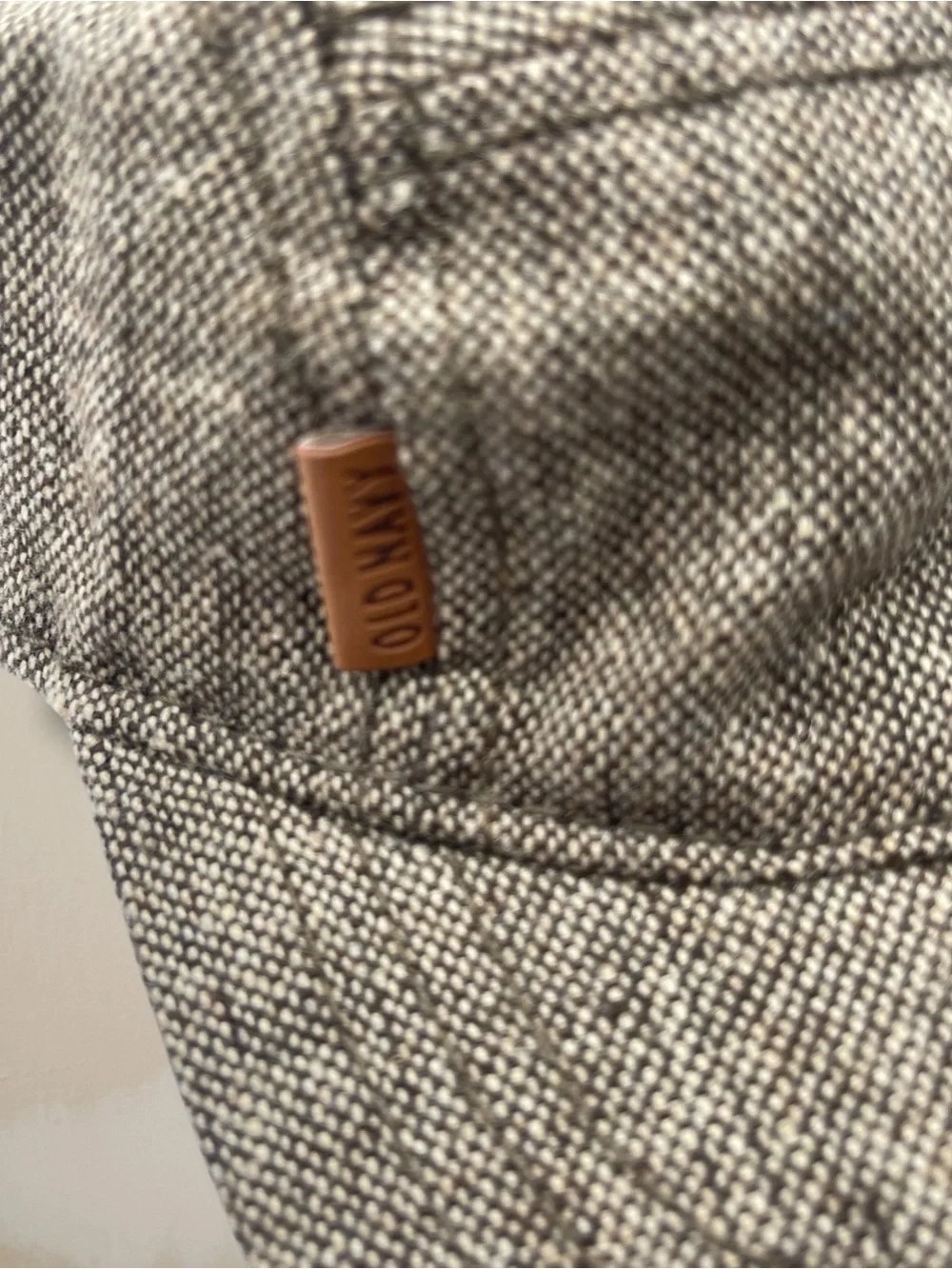 Old Navy Kids Brown Tweed-Style Cap Size Small